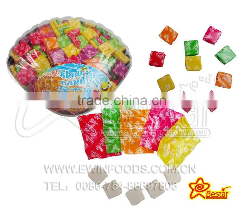 Shell Shape Fruit Flavor Chews Candy