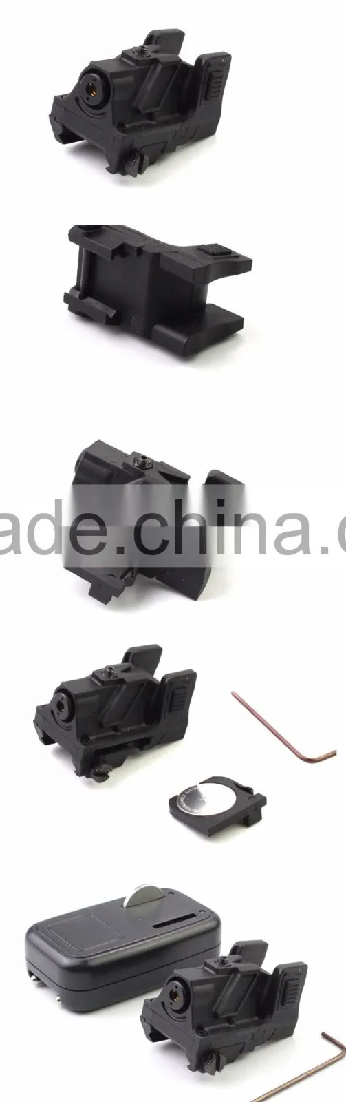 New Unique Design Subcompact Ak47 Standable Rechargeable Pistol Green Laser Sight (ES-LS-HY05G)