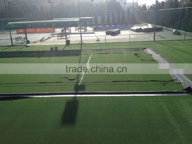 Durable synthetic grass for basketball &tennis&badminton flooring