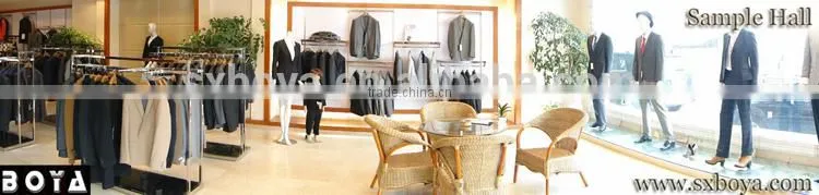 2015 new arrival TR grey fabric jacket & blazer for mens with notch lapel men blazer suit