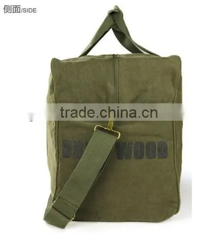 Olive canvas huge travel luggage bags