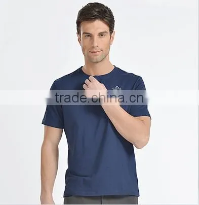 high elasticity fitness clothing blank t-shirt with soft fabric