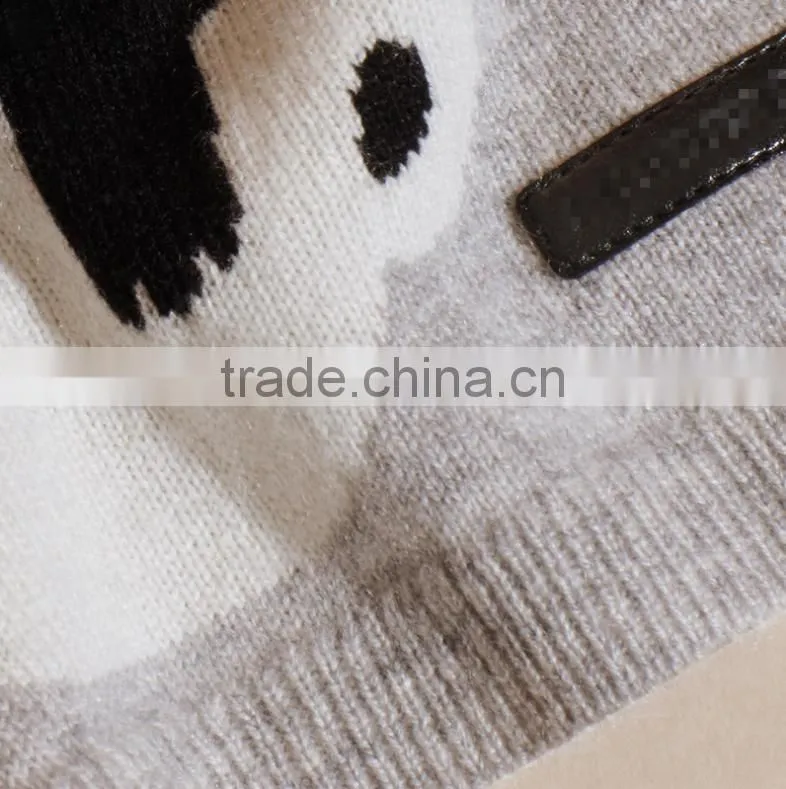 Cat Cartoon Sweater Woolen Sweater Designs For Children