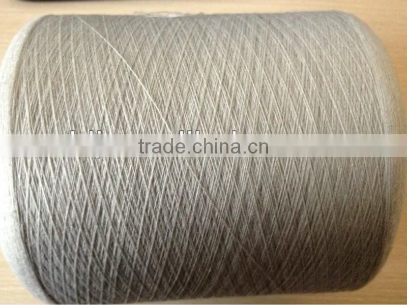 metal conductive yarn stainless steel fiber