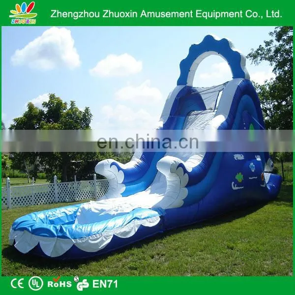 Durable 0.55 mm PVC commercial indoor inflatable slide