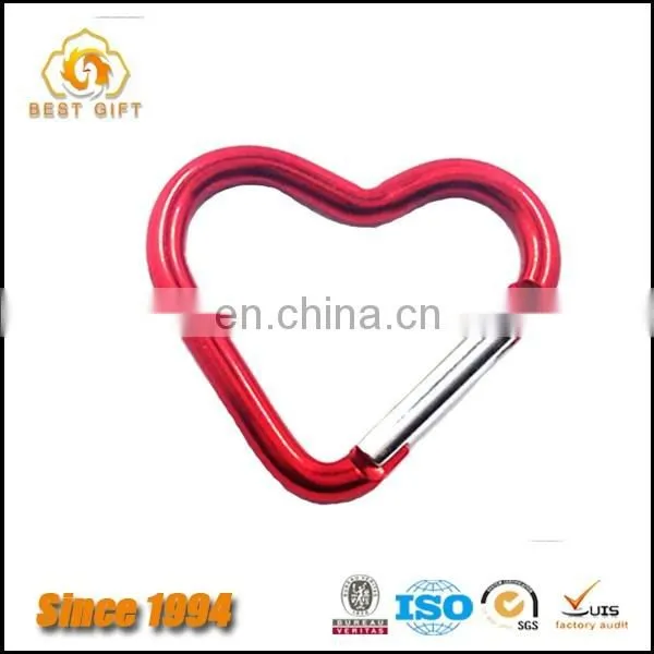 Custom High Quality Aluminum Round Climbing Carabiner