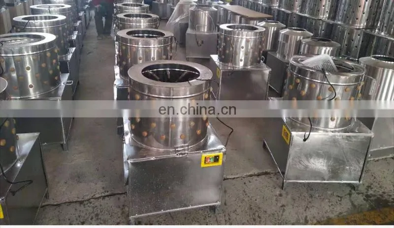 Chicken Plucker / De-feather Machine / Commercial Chicken Poultry Plucker Feather Plucking Hair Removal Machine