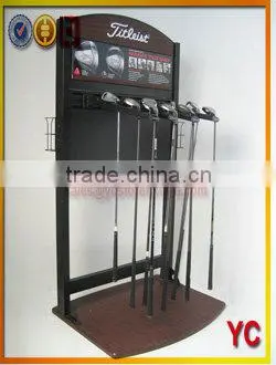 Golf club display rack,hat rack