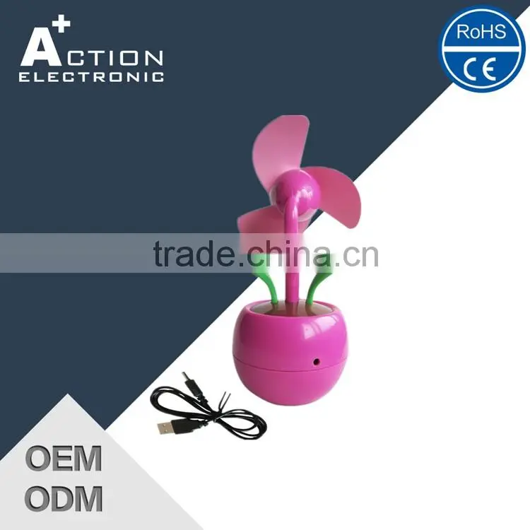 Stardard small electric fan with USB