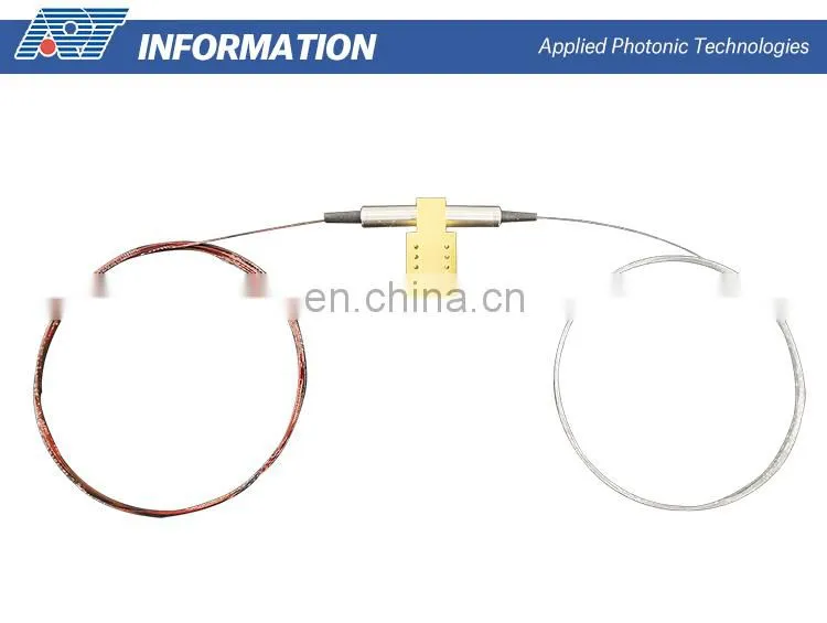 Latching and non-latching 1x2 optical fiber switch