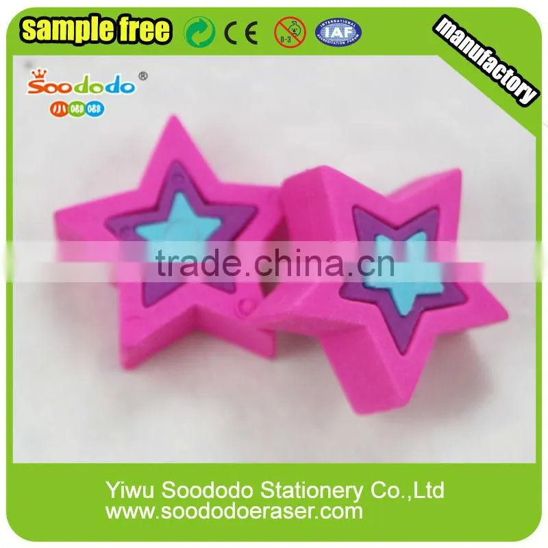 2014 new design star erasers