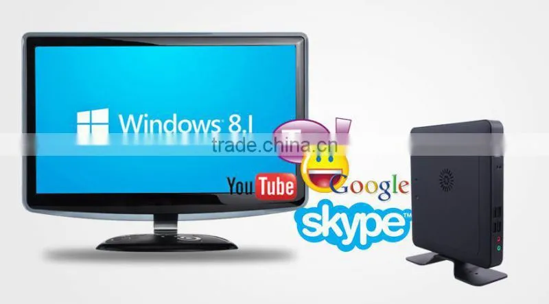 Hot new products for 2016 with DDR3 2G DC 12V Intel Celeron 1037U Dual Core 1.8G Mini PC