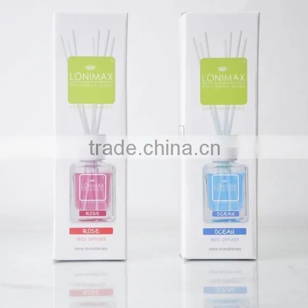 Home fragrance Aroma Diffuser with glass bottle and rattan stick SA-1933