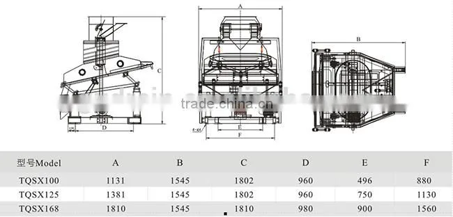 High quality big capacity high effeciency Chinese type Destoner
