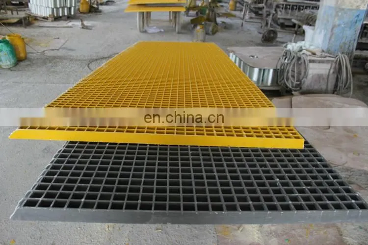 factory price yellow frp grid mesh 38mm frp grate walkway