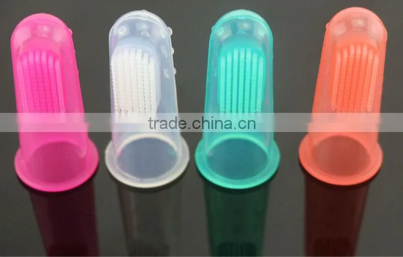 Easy Storage 100% Silicone Toddler Teeth Brushing
