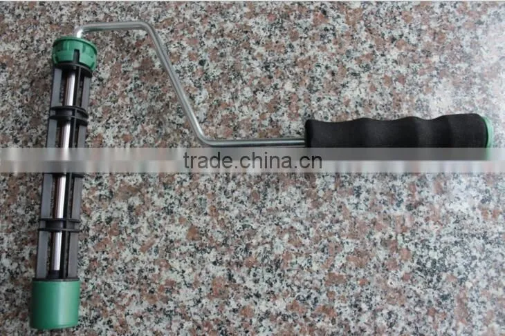 Roller supporting frame,trough sponge roller frames,steel foam roller frame