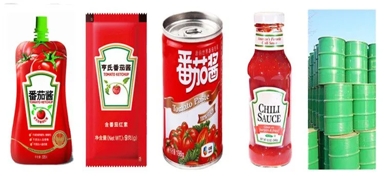 Automatic Tomato Paste Jam Processing Line