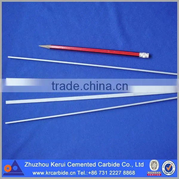 YG6X tungsten carbide strip with angle finished in ground or unground