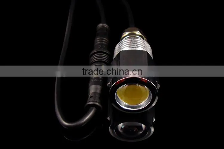 3W multicolor LED yacht/marine/underwater light,drain plug light TDDP,SS316,100%waterproof