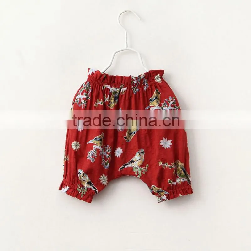 Summer Children's Clothes 2016 New Arrival Printed Shorts Infants & Toddler Clothing