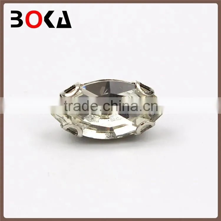 // Hot selling crystal with claw mobile phone patch // decoration flat back rhinestones for garment accessory //