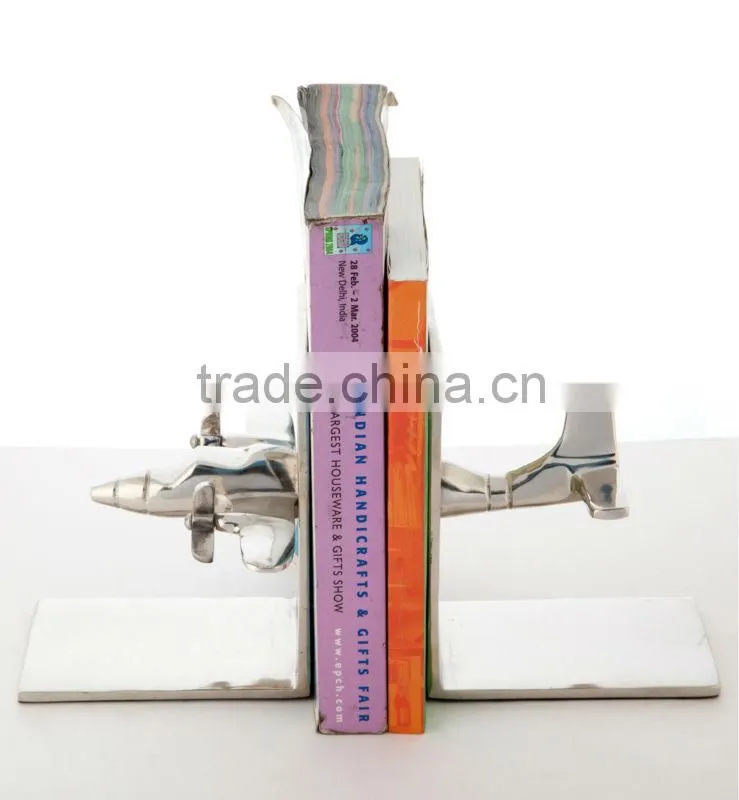 Cast Aluminum Globe Bookends, Nautical, Marine , Table top for Home, Business & Corporate Gifts, Book stand