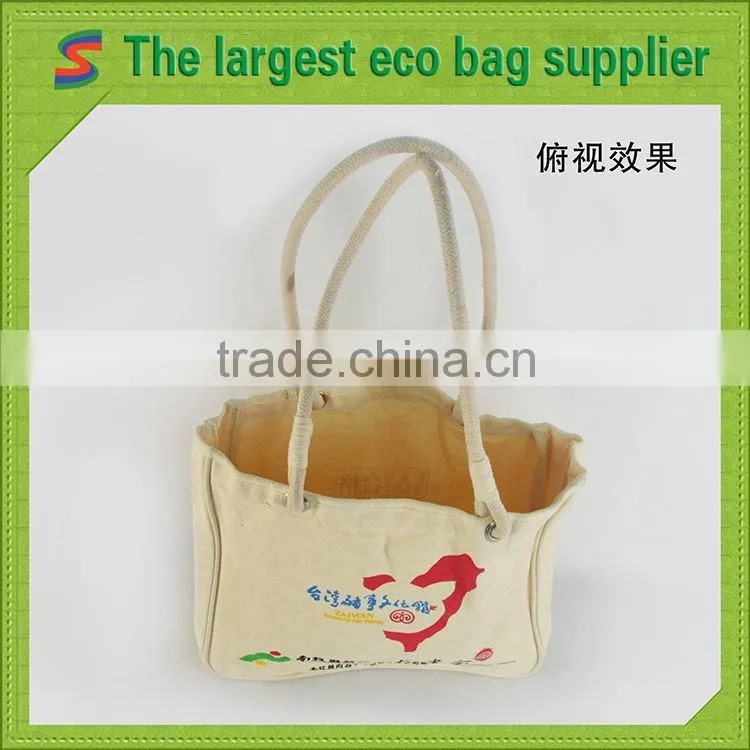 canvas bag with leather trim wholesale cotton fabric garment bag