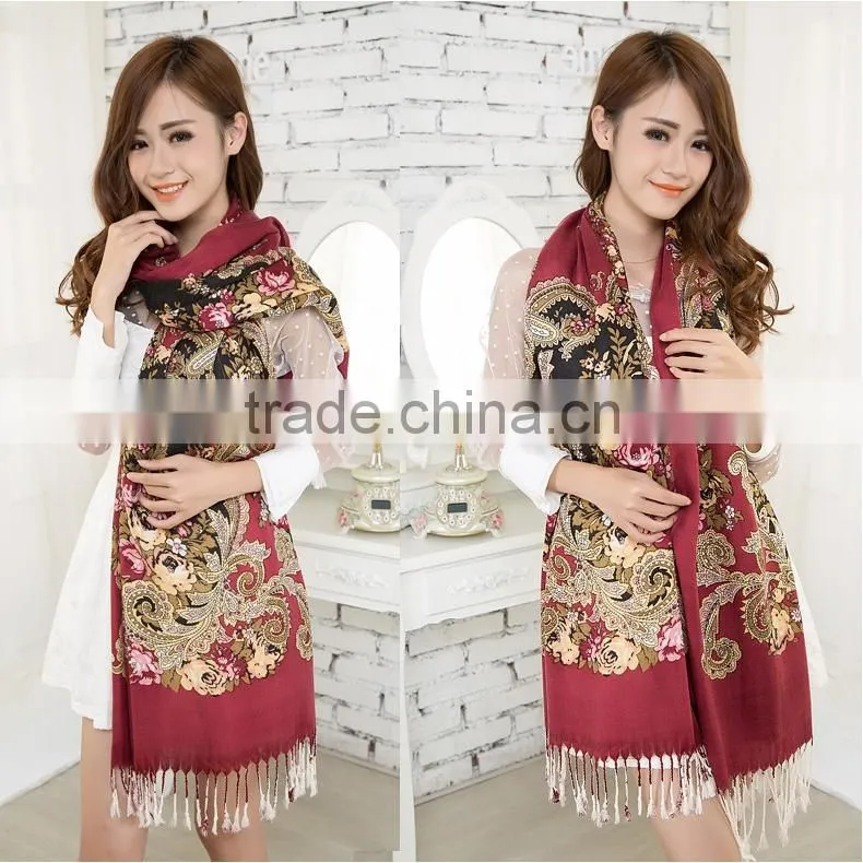 Long Fashion Casual Warm Lady Scarf Wrap Women Shawl