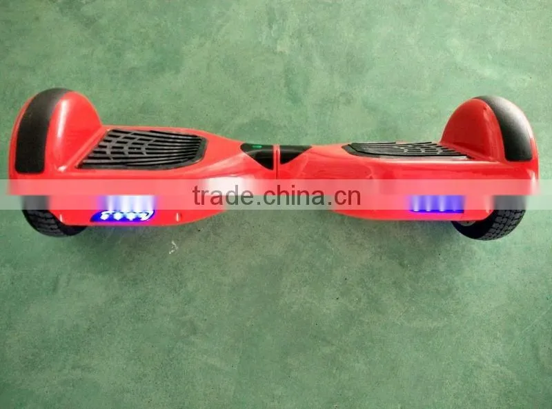 2016 best quality 6.5inch hoverboard with bluetooth and LED