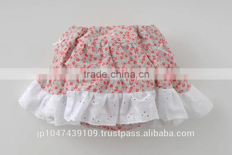 made in japan products wholesale cute baby cloth diaper cover with skirt by Japanese manufacture