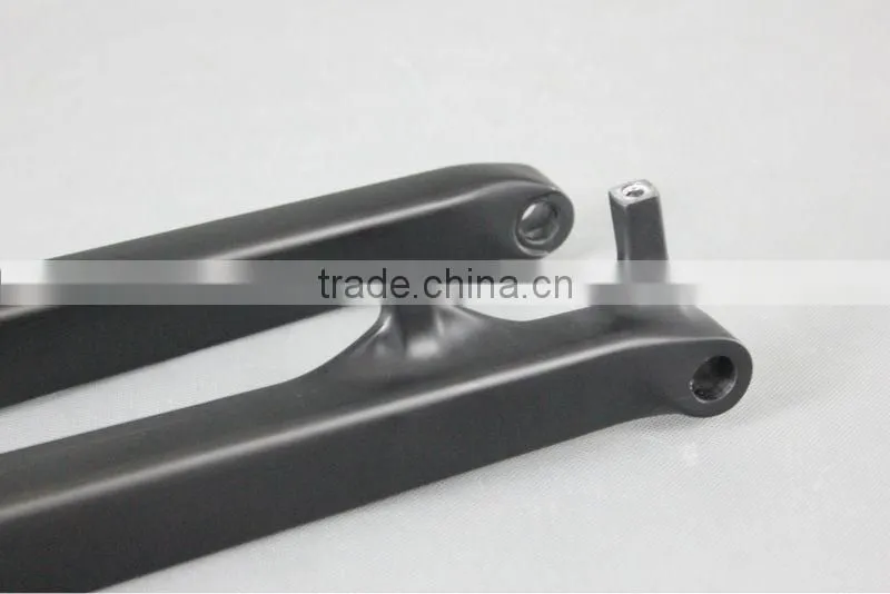 Carbon rigid MTB fork 29ER Thru axle 100*15mm