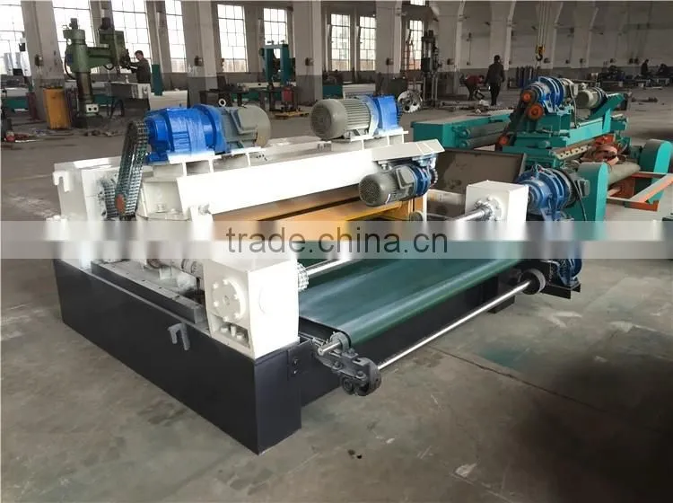 china log peeling machine spindleless lathe wood veneer peeling machine