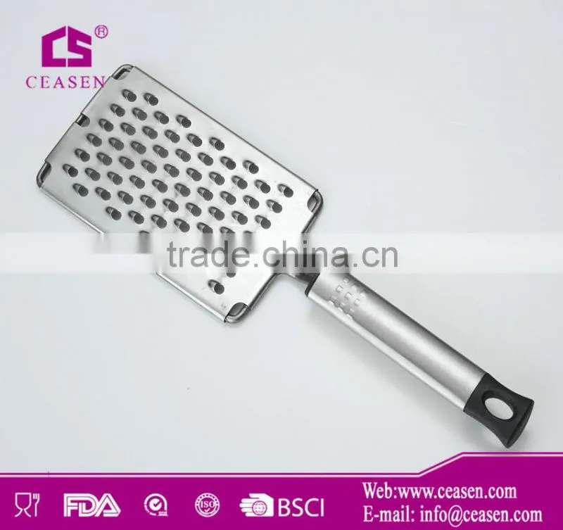 hot sale manual flat grater with long pp handle