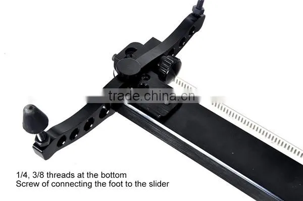 Commlite Electronic Video stabilizer Video Slider with Ball-bearing 120cm