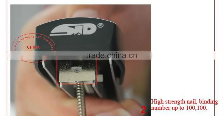 Deluxe C-12 full strip metal stapler