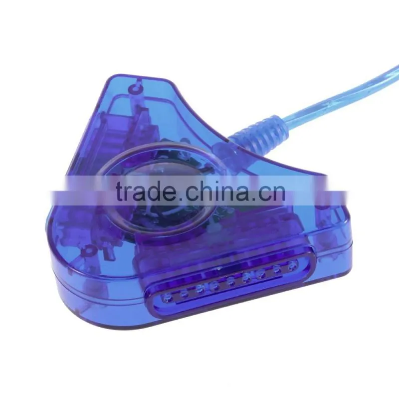 Joypad Game USB Dual Player Converter Adapter Cable For PS2 Attractive Dual Playstation 2 PC USB Game Controller Wholesale