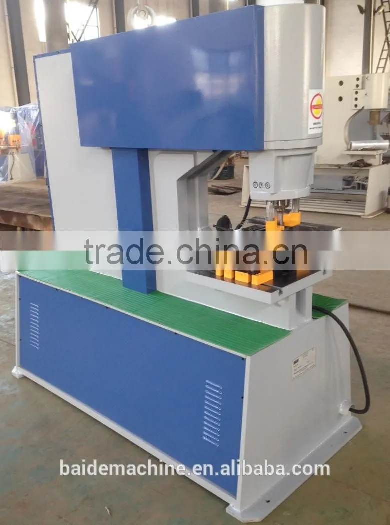 C-frame hydraulic punching machine for kinds of steel