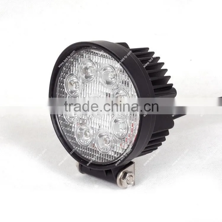 4X4 27W LED WORK LIGHT FOR DRIVING LAMP 4WD OFFROAD TRACTOR AUTO LAMP