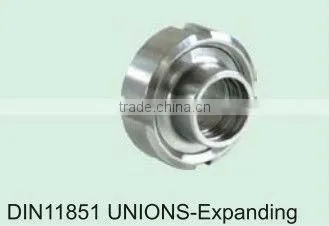 stainless steel casting complete range of DIN11851 UIONS-Expanding/Butt Weld