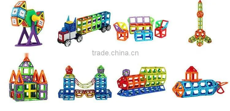 Magmagic Toys Plastic Magnetic Building Block Toys