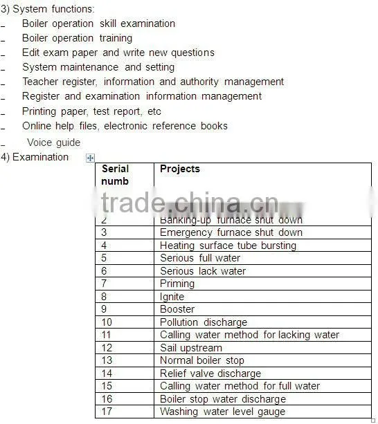 Boiler simulator Operation training kit XK-BVST1 Industry boiler virtual simulation training system