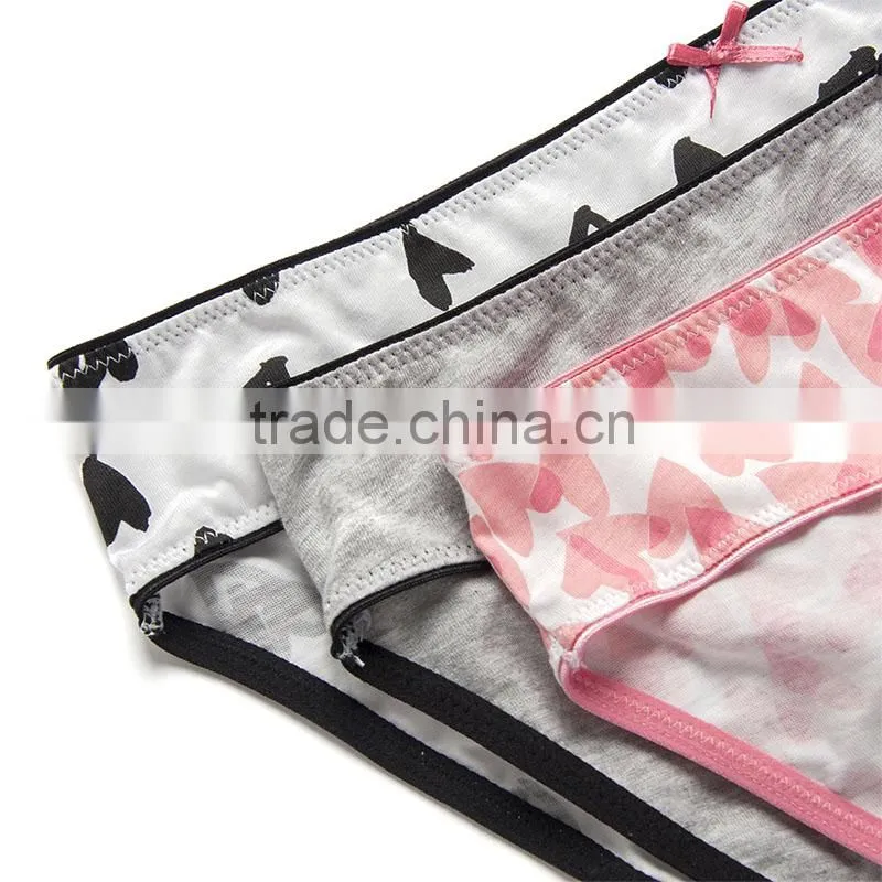 Modal lace lady's panty comfortable material,hot underwear