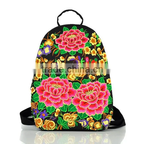 2015 Hot sale good quality young ladies canvas bags