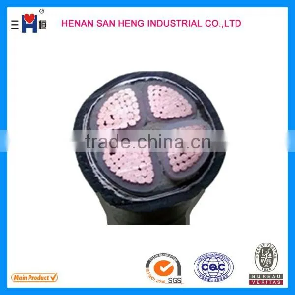 YJV22,YJLV22,copper or aluminum Core XLPE Insulated Electrical Power Cable