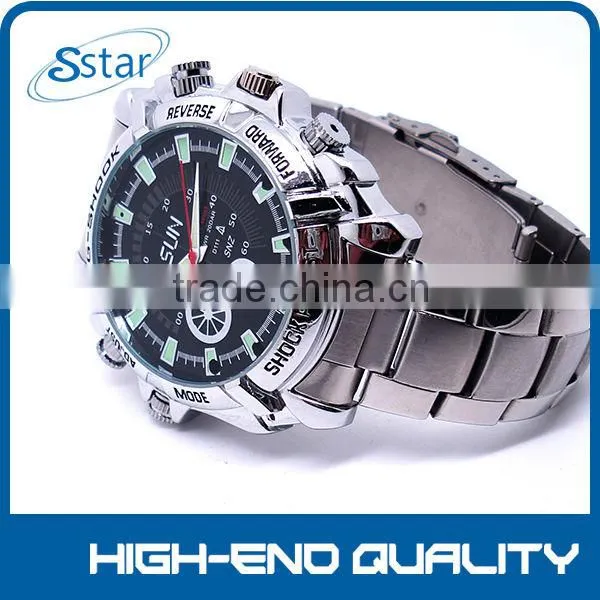 2014 best seller HD dvr hidden camera watch