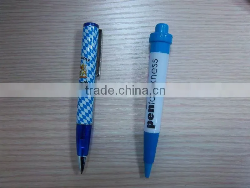 2016 customized recordable gel pen with pusn button voice Recorder