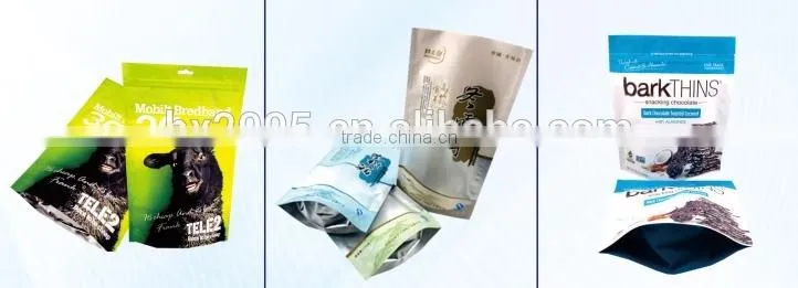beautiful high clear printing plastic packing garbage bag
