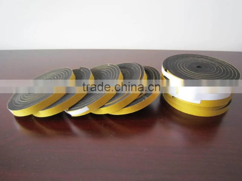 EPDM foam seal strip|gasket/Self adhesive sealing strip