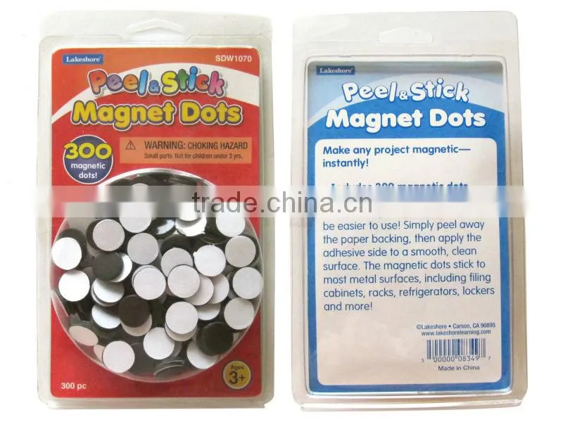 strong flexible customized application self ahesive magnet